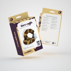 Pehmeät Love Cuffs Crushious Leopard -käsiraudat