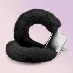 Esposas De Felpa Love Cuffs Crushious Negras