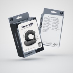 Love Cuffs Crushious Black Plush Restraints