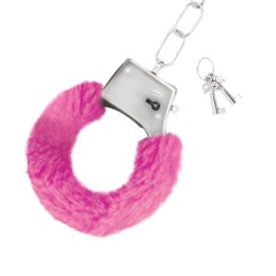 Плюшени белезници Love Cuffs Crushious Pink