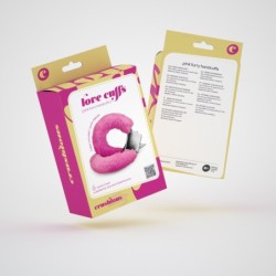 Menottes en Peluche Love Cuffs Crushious Rose