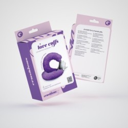Manette di Peluche Love Cuffs Crushious Viola