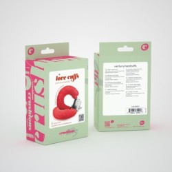 Esposes De Peluix Love Cuffs Crushious Vermelles