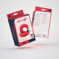 Lisice iz pliša Love Cuffs Crushious rdeče