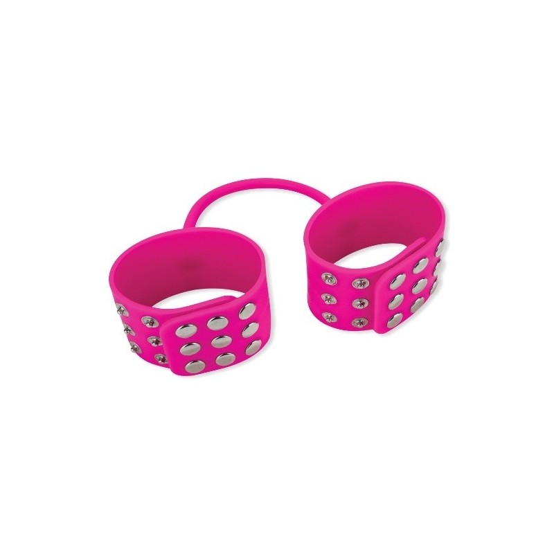 Esposes De Silicona Silicone Cuffs Rosa Esposes De Silicona Silicone Cuffs Rosa