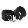 Algemas de Velcro Tough Love Com Corrente de 40Cm Extra Crushious Pretas