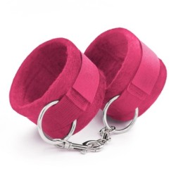 Algemas de Velcro Tough Love com Corrente de 40cm Extra Crushious Rosa