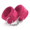 Algemas de Velcro Tough Love com Corrente de 40cm Extra Crushious Rosa