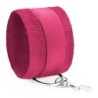 Esposas De Velcro Tough Love Con Cadena De 40Cm Extra Crushious Rosa