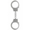 Lisice iz kovine Beginner's Handcuffs srebrne