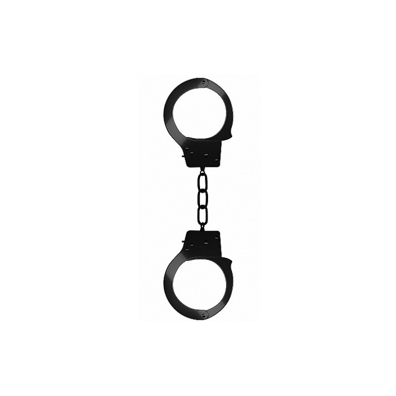 Manette in Metallo Beginner'S Handcuffs Nere