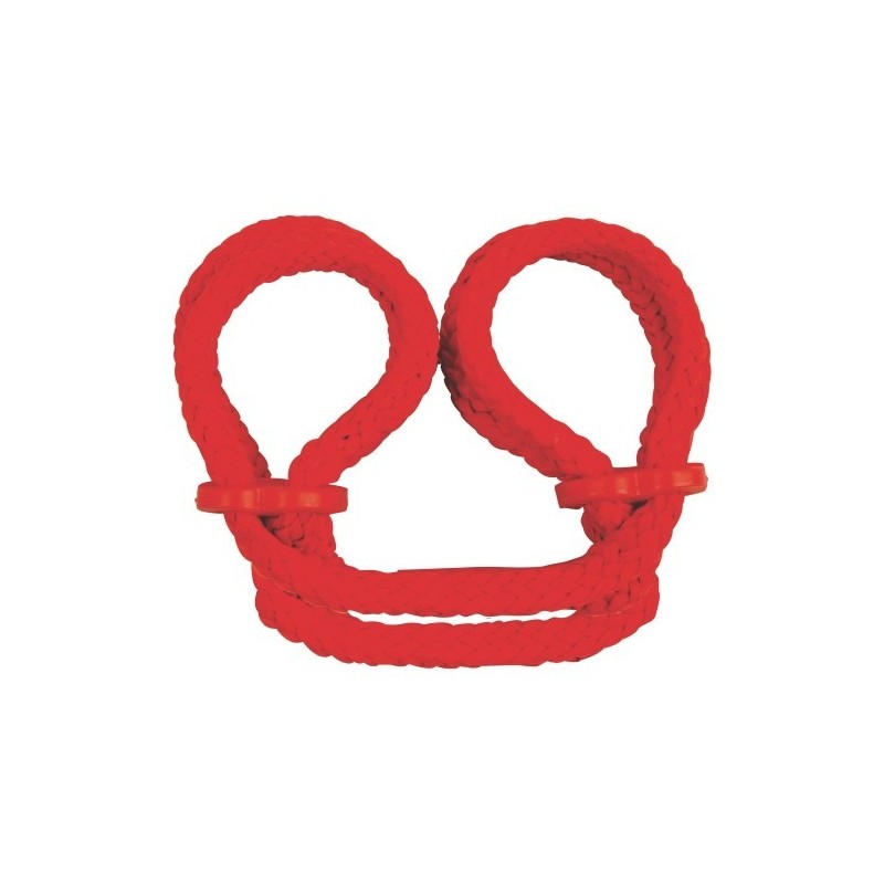 Potīšu Aproces Japanese Silk Love Rope Sarkanā Krāsā