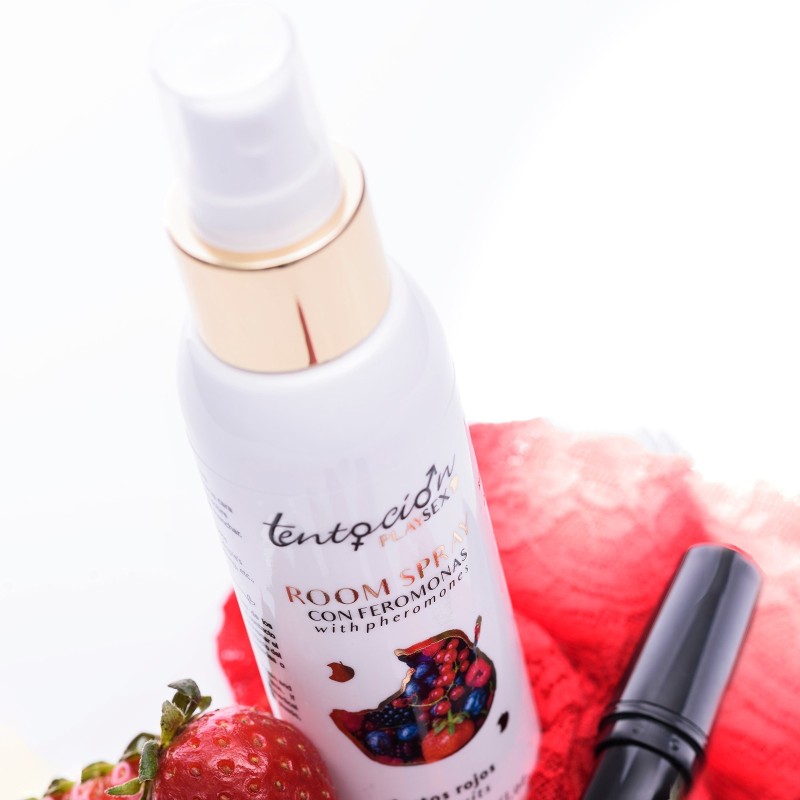 Pheromonen-Raumspray mit dem Duft roter Früchte 100ml Tentación Play Sex Pheromonen-Raumspray mit dem Duft roter Früchte 100ml Tentación Play Sex