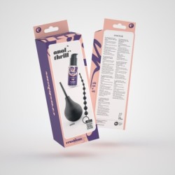 Analinis Malonumas Analinis Dušas 90Ml Su Analiniu Lubrikantu 50Ml Ir Analinė Grandinėlė Iš 10 Perlų Crushious