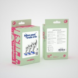 Anal Train Trio Bijou Azul Crushious s vreckami jednotlivo zdarma