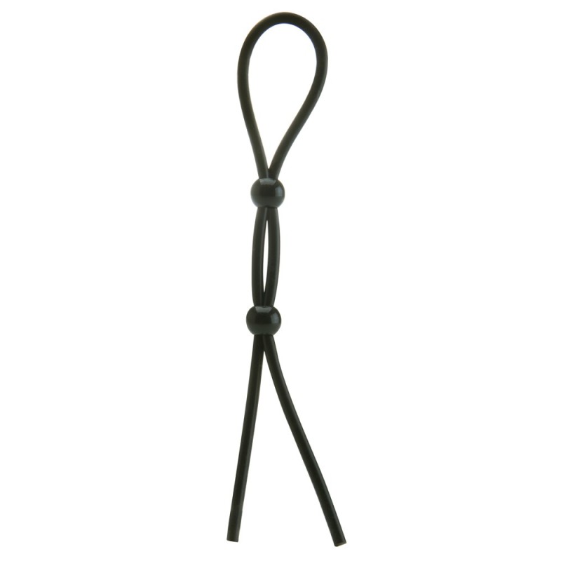 Reguliuojamas varpos ir sėklidžių žiedas Double Booster Black Reguliuojamas varpos ir sėklidžių žiedas Double Booster Black