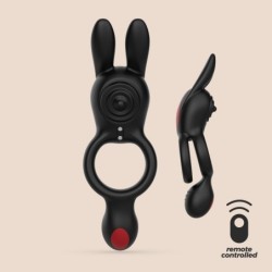 Doble Anillo Vibrador Con Mando A Distancia Dingo Crushious