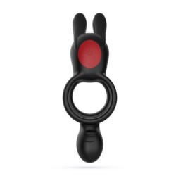 Anel Vibratório Duplo Com Controlo Remoto Dingo Crushious