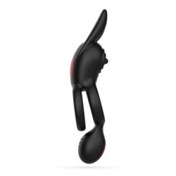 Double Vibrating Cock Ring With Remote Control Dingo Crushious