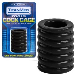 Péniszgyűrű Cock Cage Titanmen