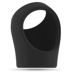 Anillo Para El Pene Con Correa Para Testículos Sono N 45 Negro
