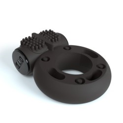 Penisring mit Vibrationskugel Booster Crushious