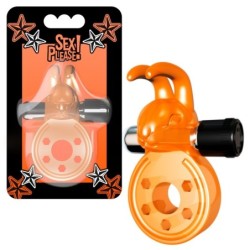 Penisring mit Vibration Sex Please! Baxter Orange
