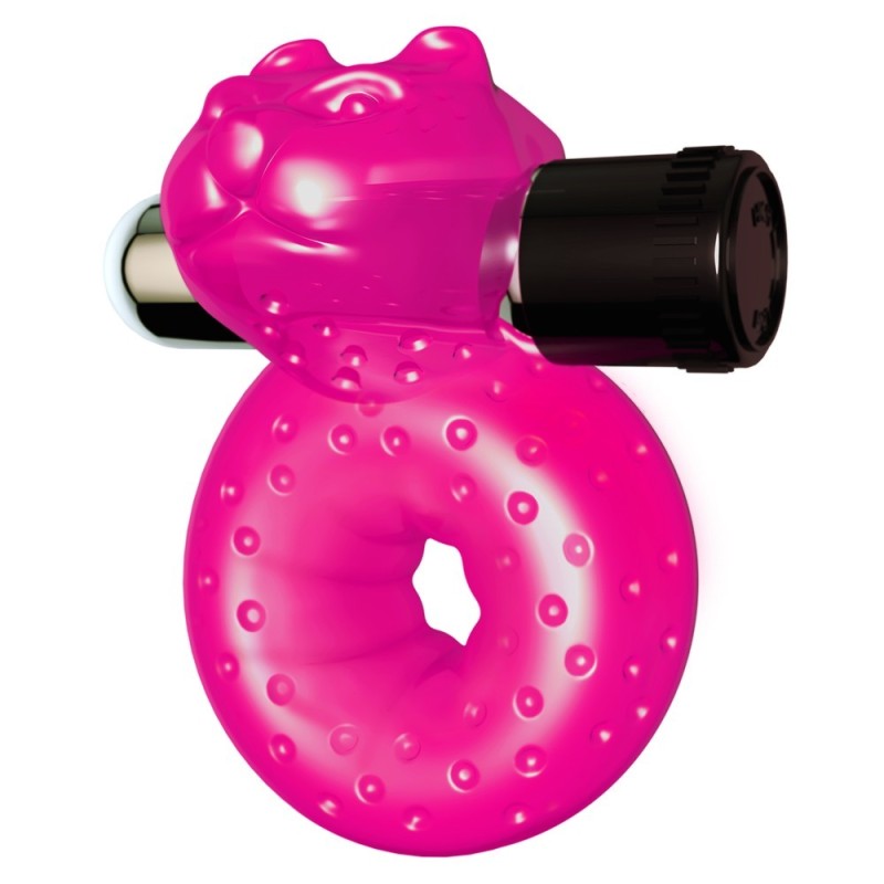 Anillo Para El Pene Con Vibración Sex Please! Misha Rosa