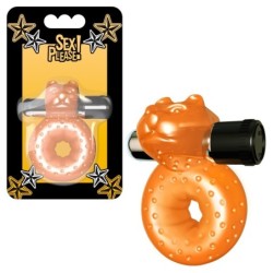 Вибриращ пръстен за пенис Sex Please! Morozko Orange