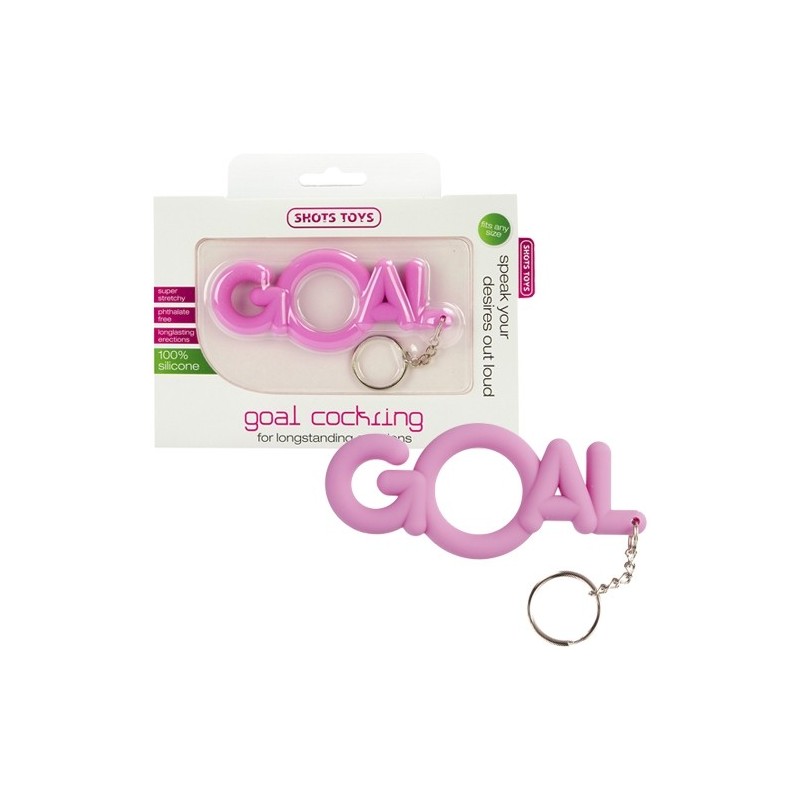 Anello Pene Goal Rosa