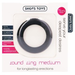 Anillo Para El Pene Round Ring Medium Negro