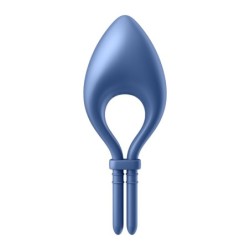Anel Vibratório Bullseye Com App Satisfyer Azul