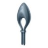 Anel Vibratório Bullseye Com App Satisfyer Azul Escuro