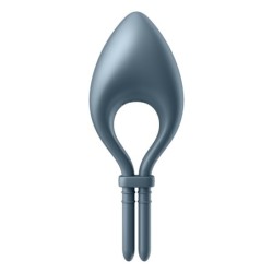 Anel Vibratório Bullseye Com App Satisfyer Azul Escuro