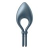 Inel Vibrator Bullseye Cu Aplicație Satisfyer Albastru Închis