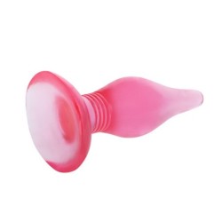 Anal Plug Blød Berøring Lilla 14.2 Cm