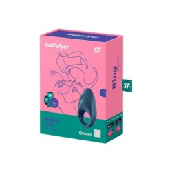Vibrating Ring With App And Bluetooth Mighty One Ring Satisfyer Blue