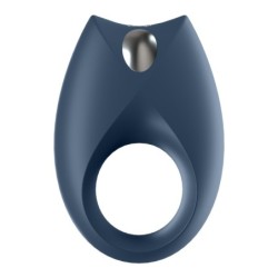 Vibracijski obroček z aplikacijo in Bluetooth Royal One Ring Satisfyer modre barve