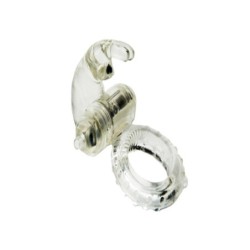 Anneau vibrant Cochon d'Inde Transparent Libid Toys