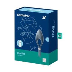 Tume Sinine Satisfyer Duelist Vibratsioonirõngas