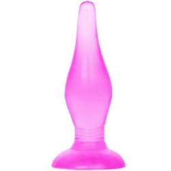 Anal Plug Blød Berøring Lilla 14.2 Cm
