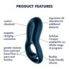 Anel Vibratório Epic Duo Com App Satisfyer