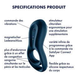 Anel Vibratório Epic Duo Com App Satisfyer