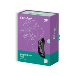 Vibrační kroužek Legendary Duo Satisfyer Černý