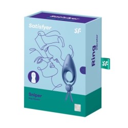 Vibreeriv rõngas Sniper Satisfyer sinine