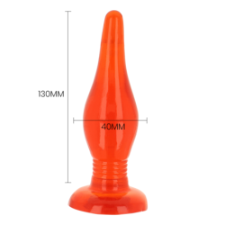 Analplug Soft Touch Rot 14,2 Cm