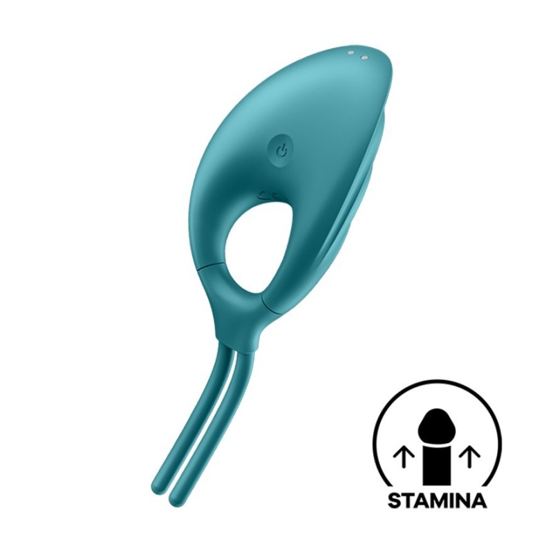 Vibrerende penisring Swordsman Satisfyer Grøn Vibrerende penisring Swordsman Satisfyer Grøn
