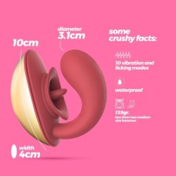 Arcane Stimulateur Rechargeable Pour Couples Crushious