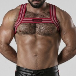 Arreio Corporal Backroom Harness Locker Gear Vermelho 46 3XL