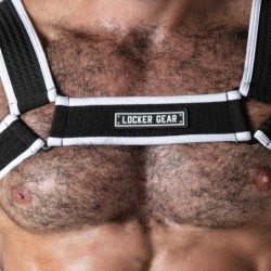 Körpergeschirr Look At Locker Gear Weiß 42 XL